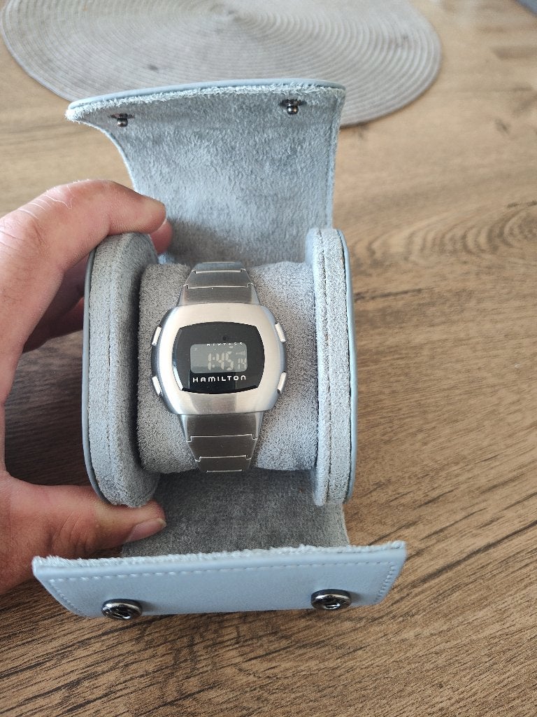 Hamilton MIB II Digital Watch Men In Black 2002, Overige merken, Staal, Staal, Ophalen of Verzenden