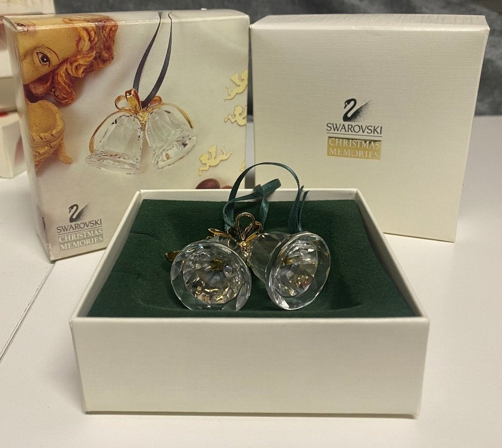 Swarovski Kerstornament "Double Bells" (Incl.Doos & Sleeve), Verzamelen, -, -, Ophalen of Verzenden, Zo goed als nieuw