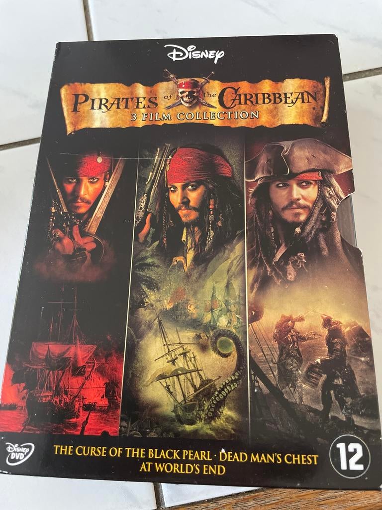 Pirates of the Caribbean 3 Film Collection DVD Boxset, Boxset, Actie, Ophalen of Verzenden, Zo goed als nieuw