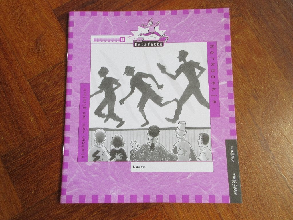 Werkboek 9 Estafette : Vluchten voor een glimlach, Ophalen of Verzenden