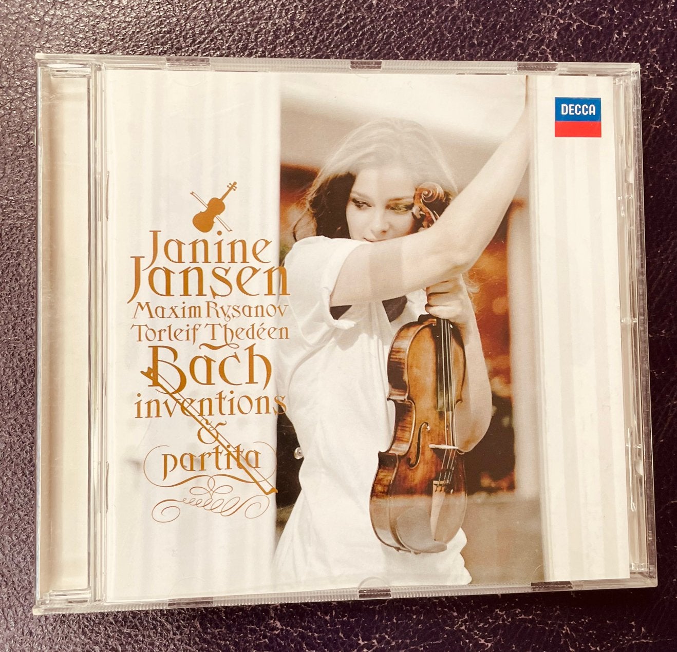 Janine Jansen - Bach Inventions & Partita (CD), Cd's en Dvd's, Kamermuziek, Ophalen of Verzenden, Zo goed als nieuw, Inclusief doosje