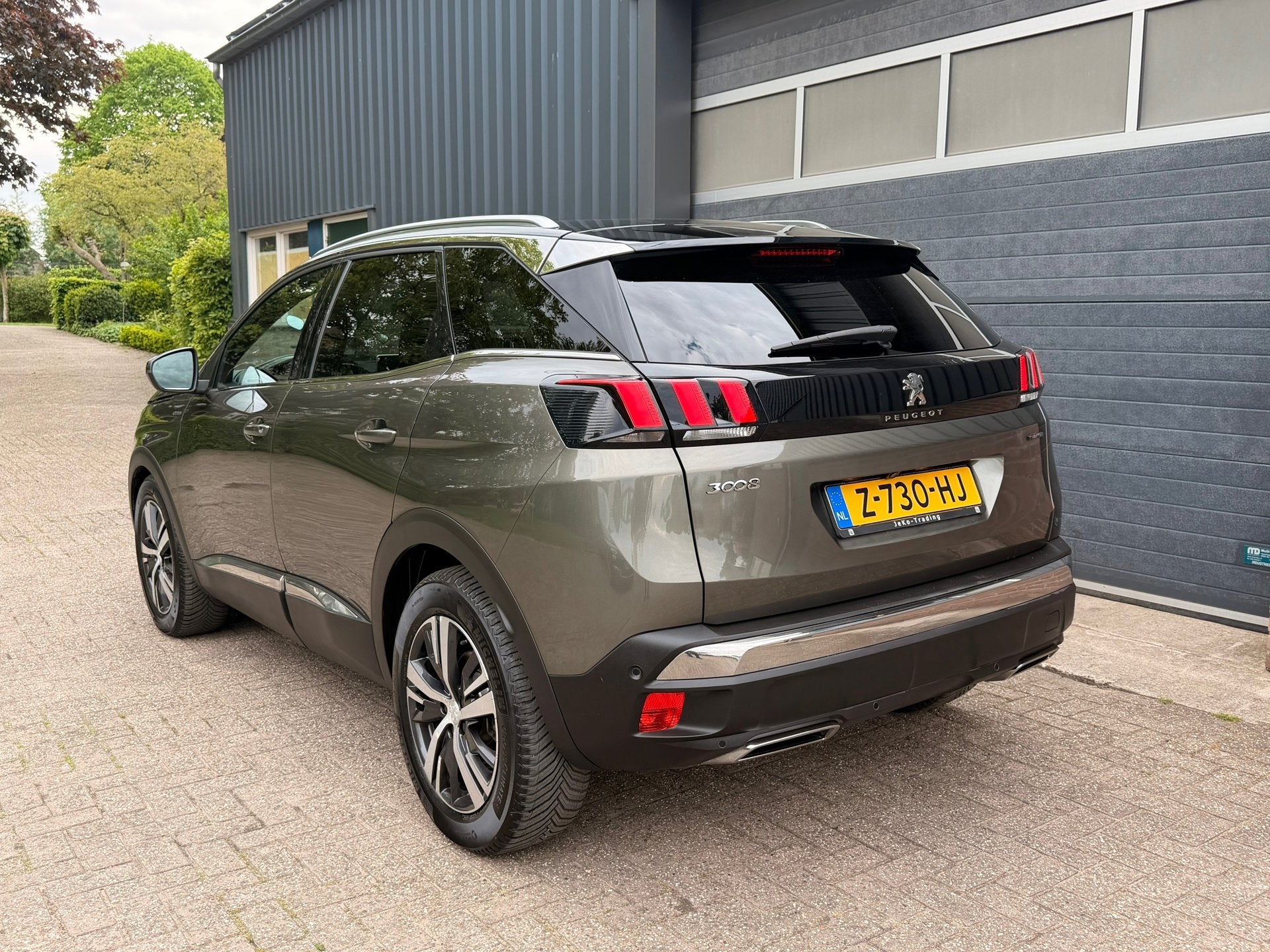 Peugeot 3008 1.6 e-THP 165PK GT Line 4x nieuwe banden All-se, 4 cilinders, Leder en Stof, Bedrijf, 165 pk