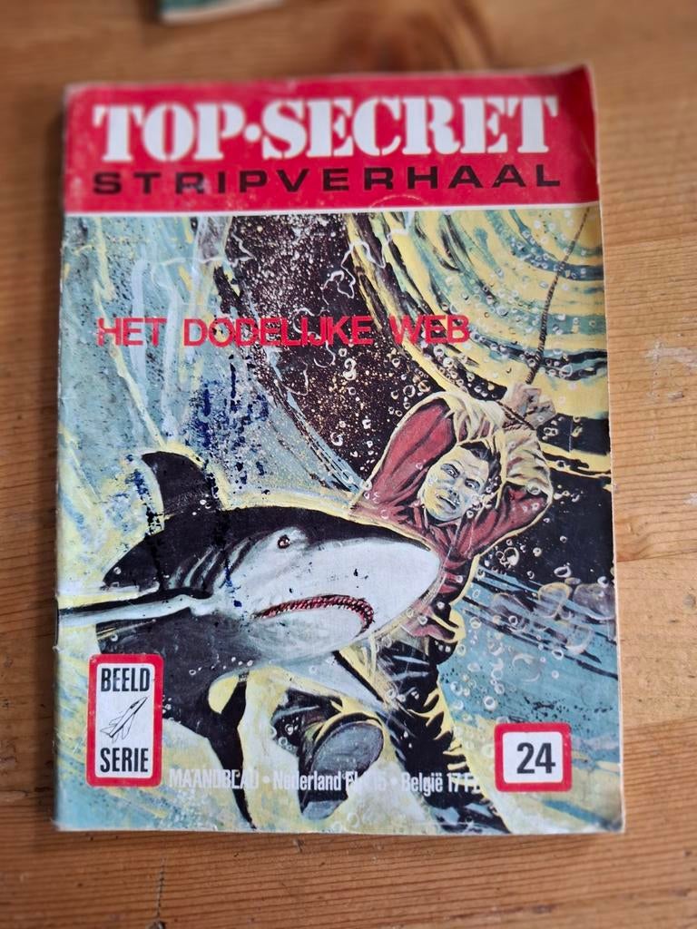 Top Secret Stripverhaal Serie Nummers 24-31 - Prima Staat, Meerdere stripboeken, Ophalen of Verzenden, Gelezen