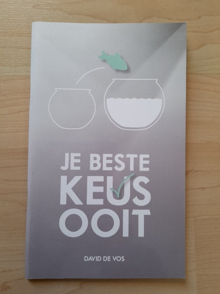 JE BESTE KEUS OOIT David de Vos, Ophalen of Verzenden, Zo goed als nieuw