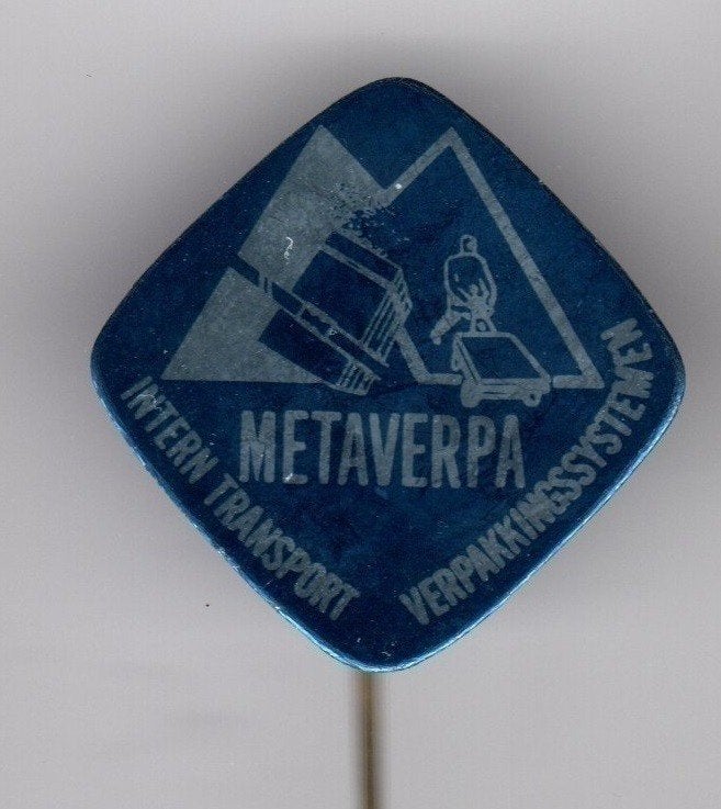 Speldje METAVERPA INTERN TRANSPORT  MAARTENSDIJK (A8), Ophalen of Verzenden, Gebruikt, Overige onderwerpen