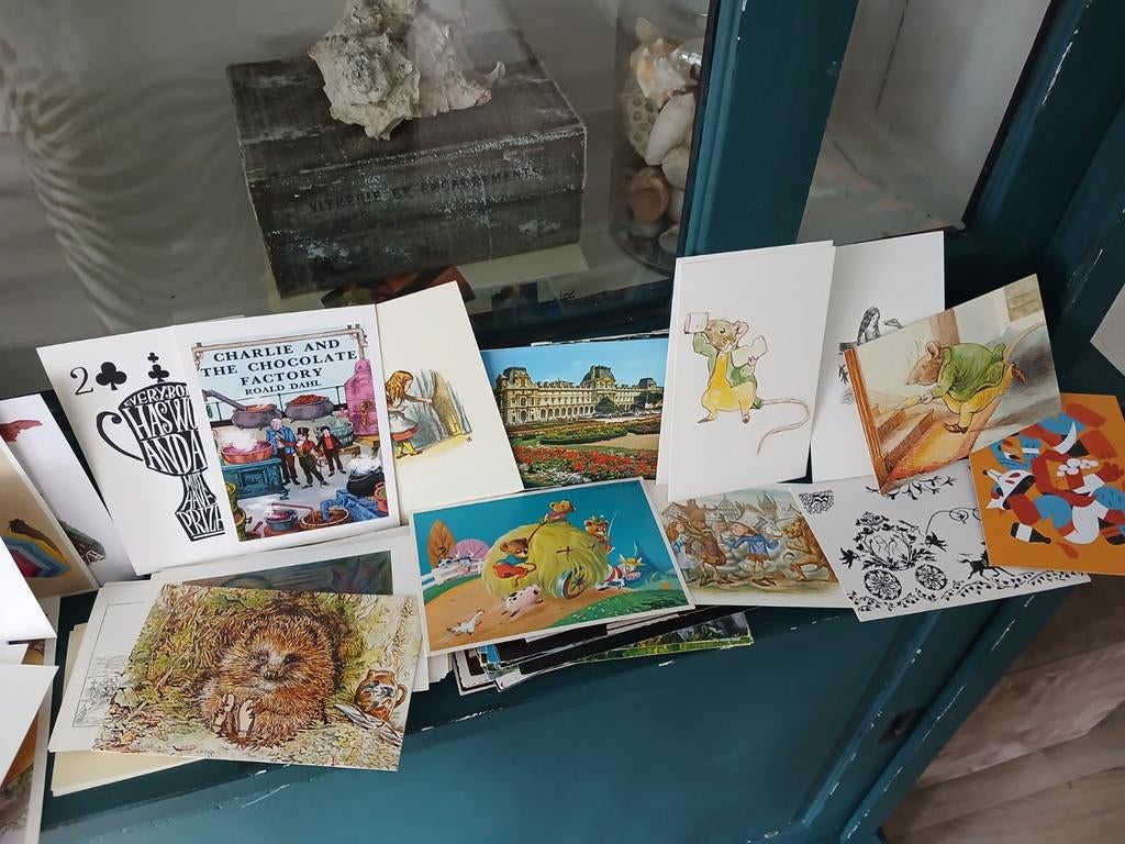 Ansichtkaarten: Beatrix Potter, Roald Dahl, Winnie de Poeh, Ophalen of Verzenden, 1980 tot heden, Ongelopen