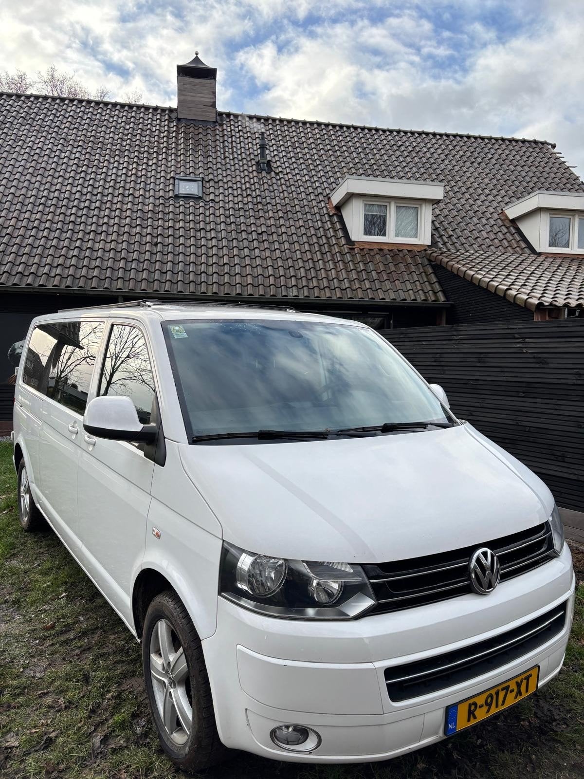 Volkswagen Transporter T5 Camper met hefdak en voortent, Caravans en Kamperen, Volkswagen, Tot en met 2, Bedrijf, 4 tot 5 meter
