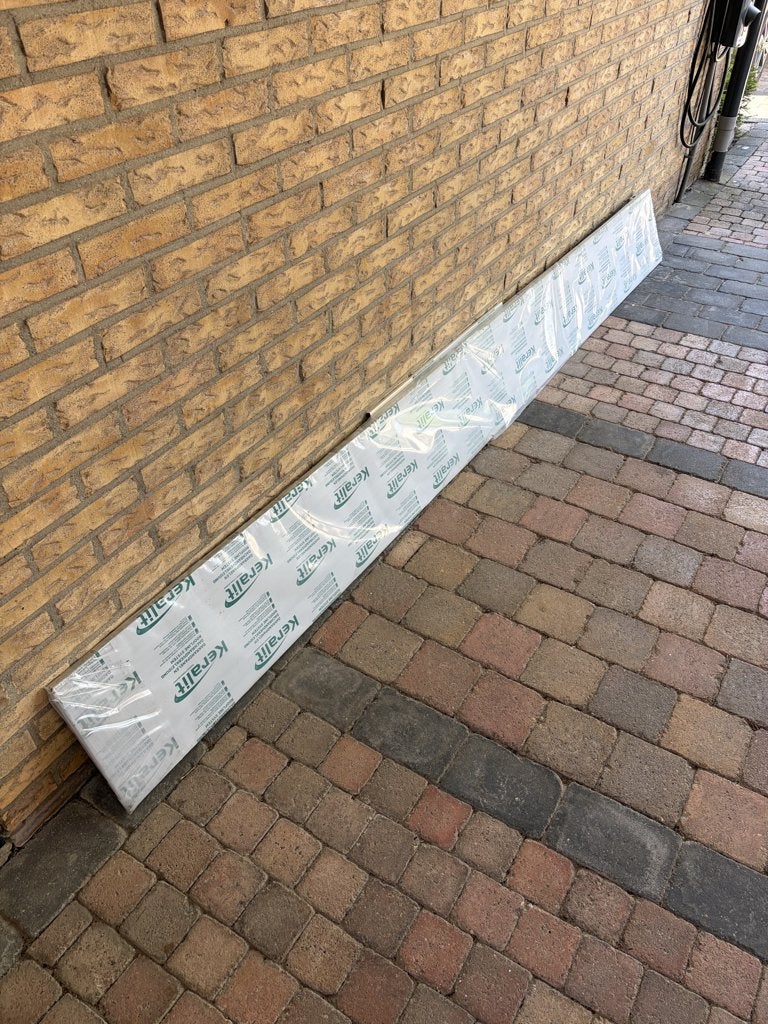 Keralit 300 x 30 RAL 9001, Doe-het-zelf en Verbouw, Platen en Panelen, Ophalen, Zo goed als nieuw, Overige materialen, Minder dan 20 mm