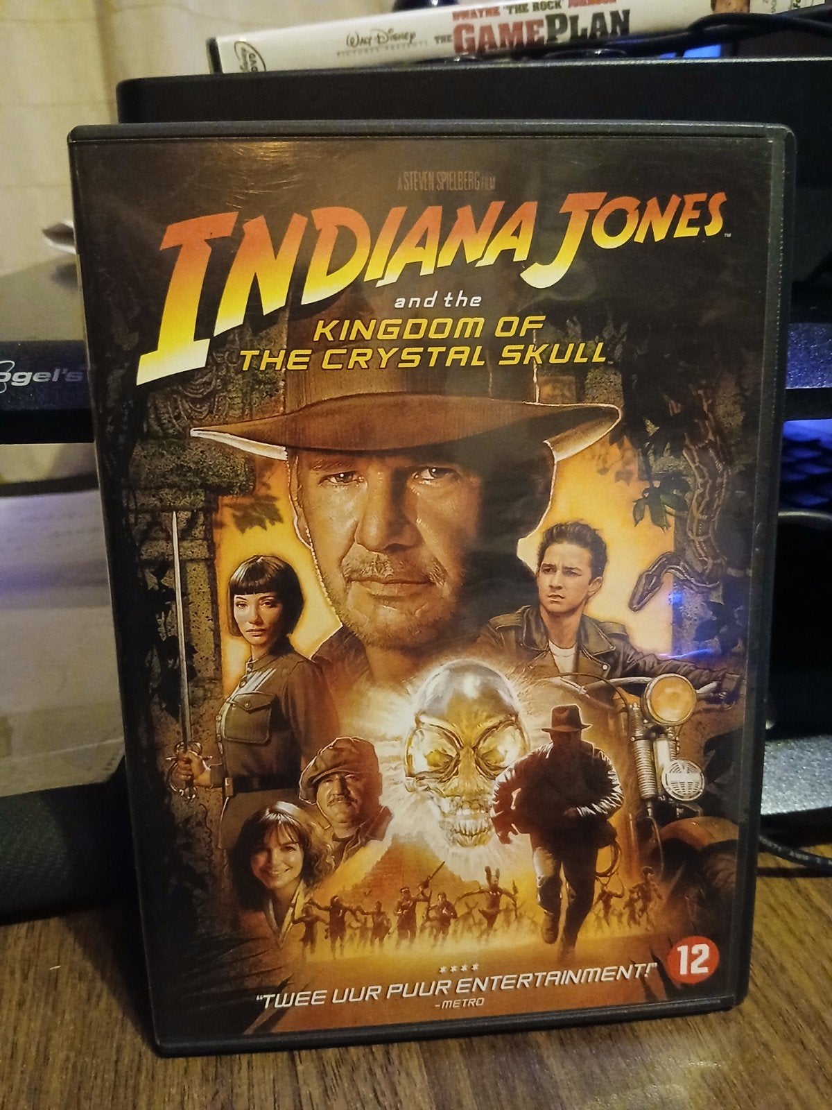 Indiana Jones kingdom of the crystal skul dvd, Vanaf 12 jaar, Ophalen of Verzenden, Zo goed als nieuw
