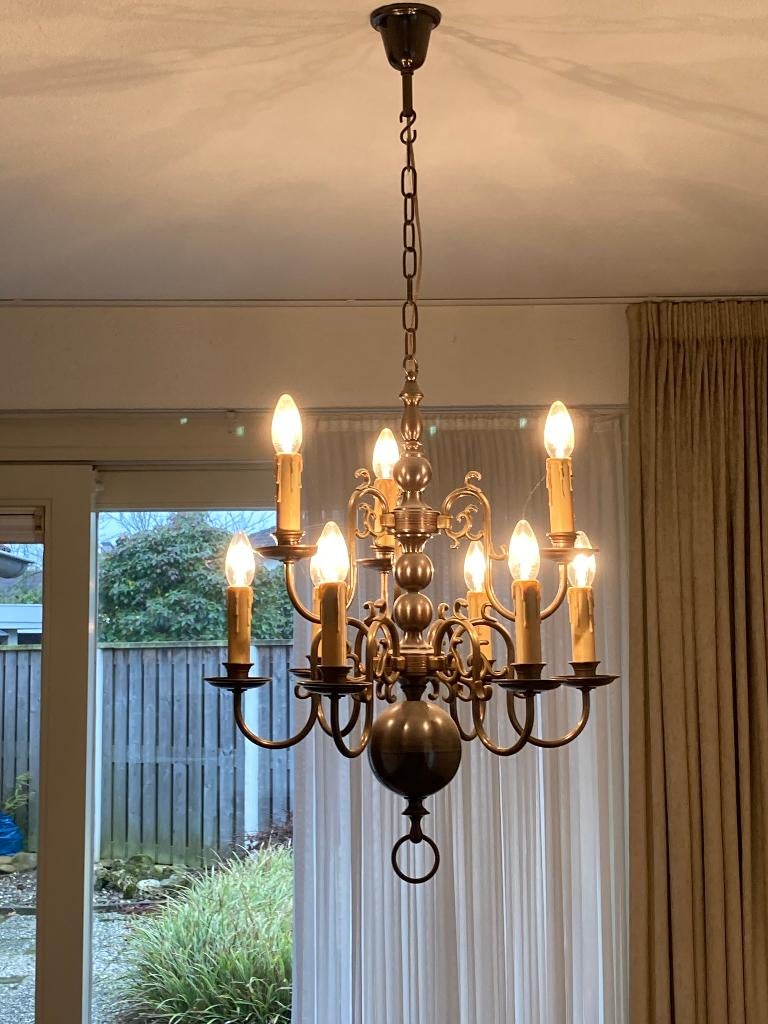 Sfeervolle dimbare hanglamp, Ophalen, Overige materialen, 50 tot 75 cm, Gebruikt