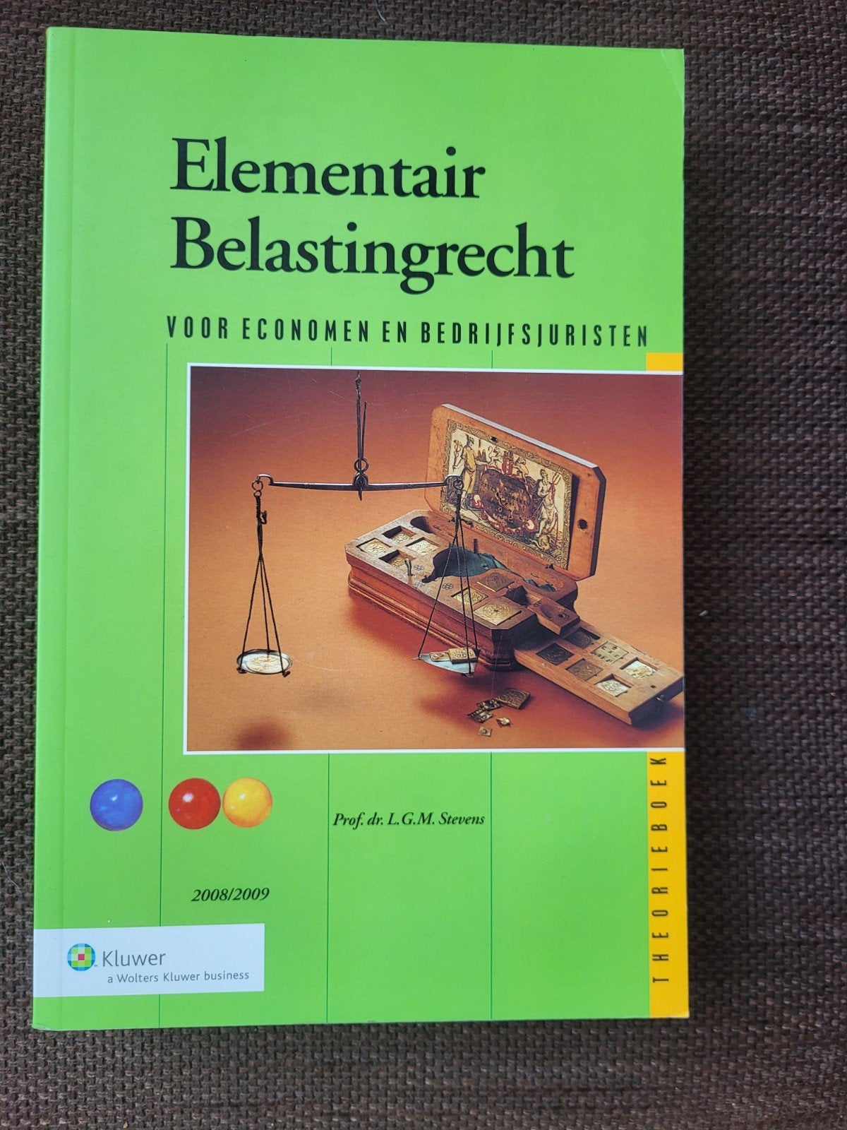 Elementair Belastingrecht - Prof. dr. L.G.M. Stevens, Zo goed als nieuw, Prof. dr. L.G.M. Stevens, Gamma, HBO