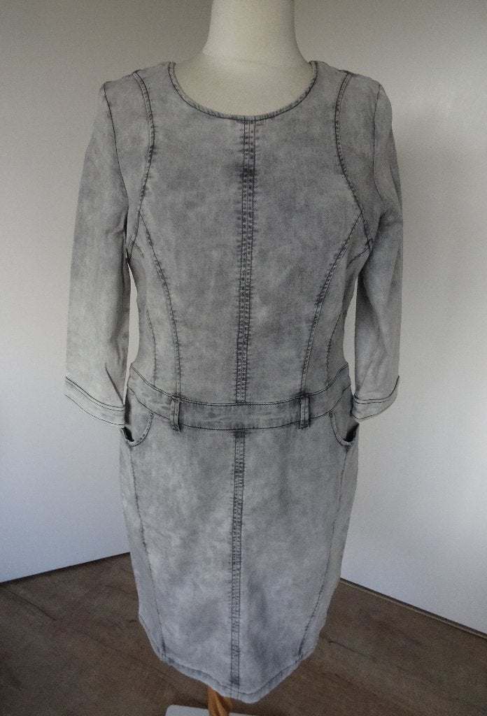 STRETCH JURK VAN SANDWICH MAAT 42, Kleding | Dames, Maat 42/44 (L), Ophalen of Verzenden, Zo goed als nieuw, Knielengte
