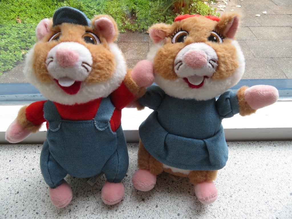 Hamster meisje + jongen AH Albert Heijn in jeans, Ophalen of Verzenden, Zo goed als nieuw, Overige typen, Albert Heijn