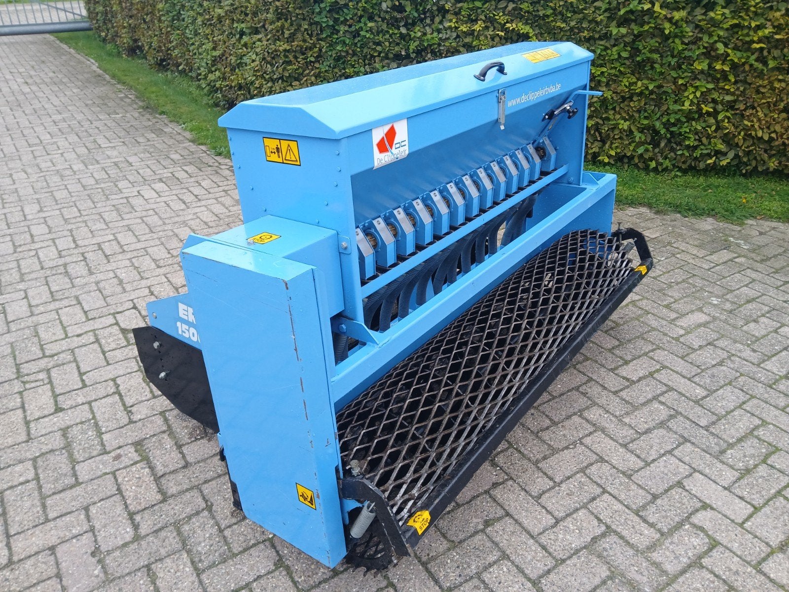 graszaaimachine zaaimachine 1.50, Ophalen, Grondbewerking