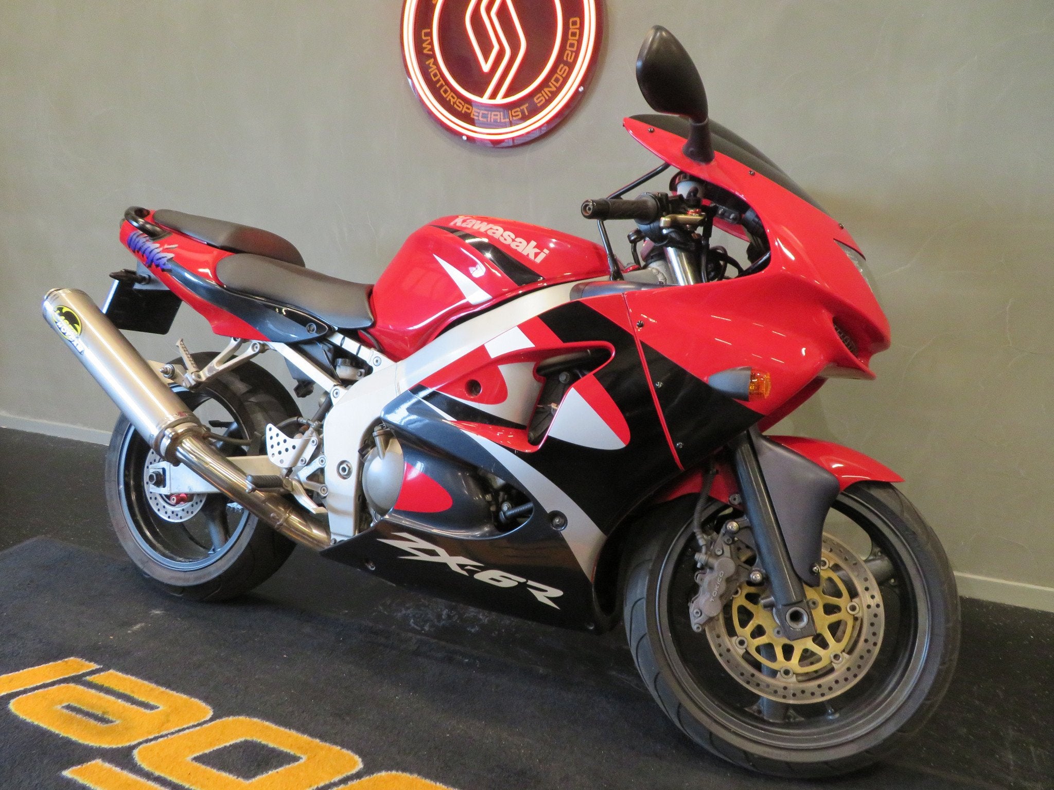 Kawasaki NINJA ZX-6R ZX6R LASER HOTCAM (bj 1999), Super Sport, 600 cc, Gebruikt, Bedrijf