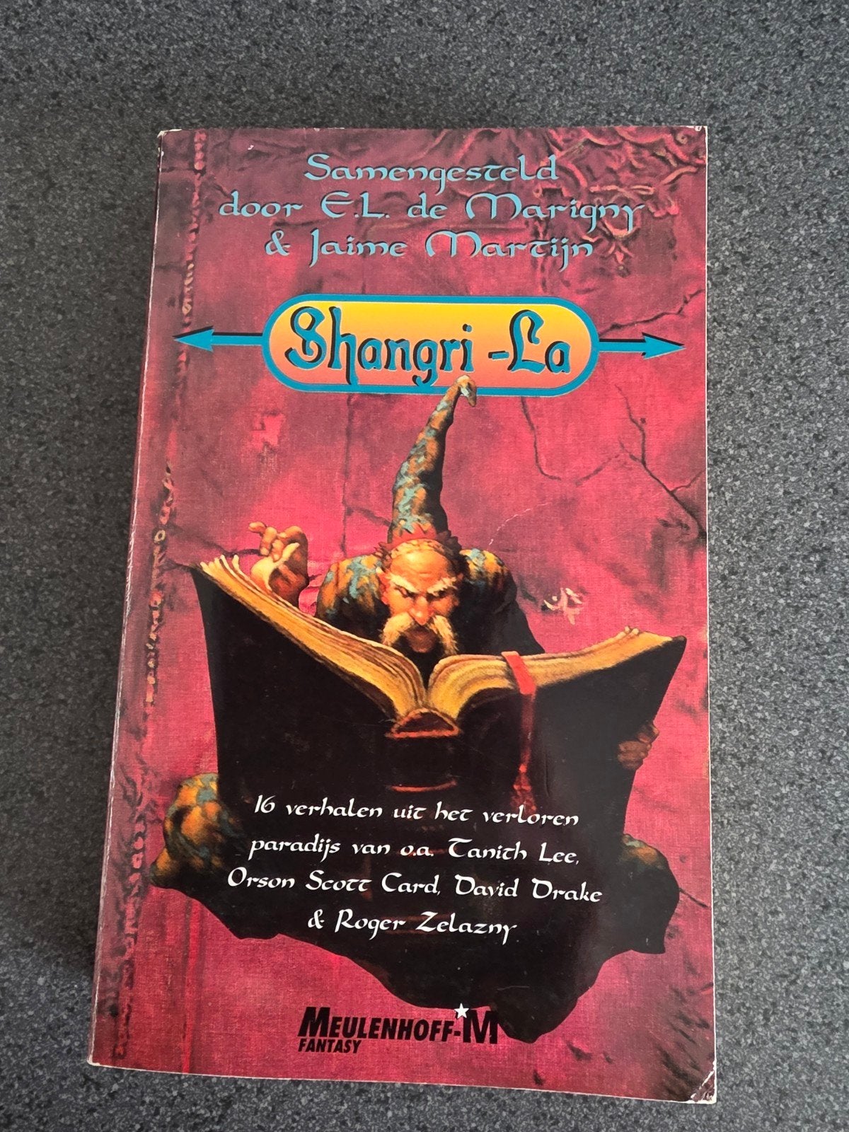 Shangri-La - Fantasy verhalenbundel, Ophalen of Verzenden, Gelezen, EL de Marigny & Jaime Martijn (samenstellers)