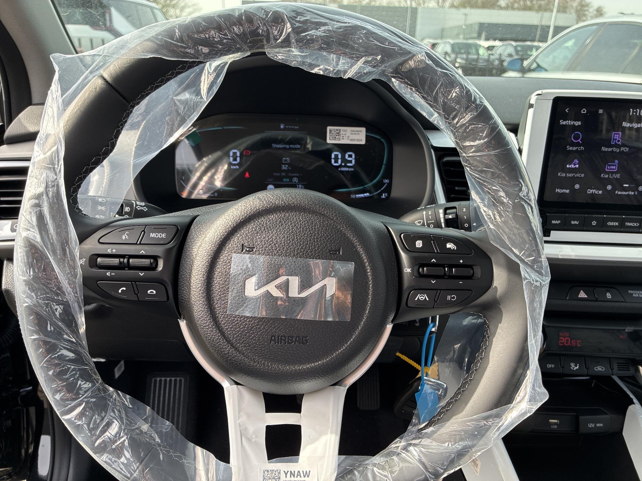 Kia Stonic 1.0 T-GDi MHEV DynamicLine Laatste kans! | Naviga, Auto's, Dealer onderhouden, 710 kg, Euro 6, Zwart