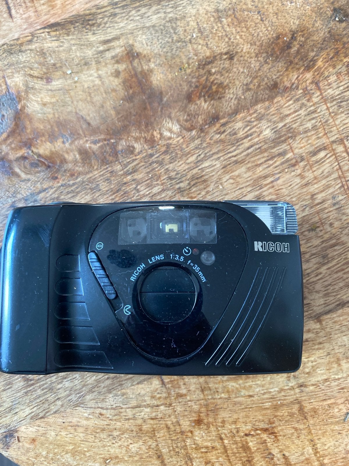 Ricoh FF-9 Compact Camera - Vintage Analoge Camera, Ophalen of Verzenden, Gebruikt, Compact