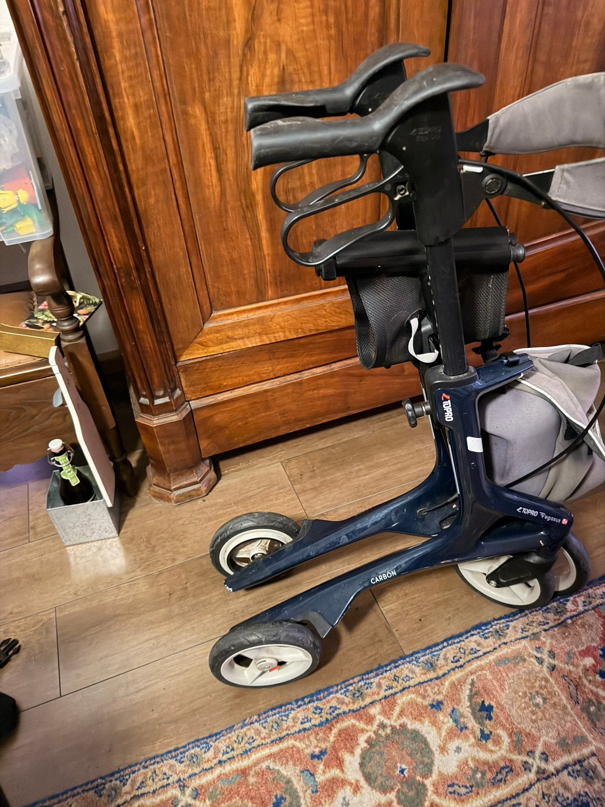 Topro Pegasus carbon, Diversen, Rollators, Ophalen, Zo goed als nieuw