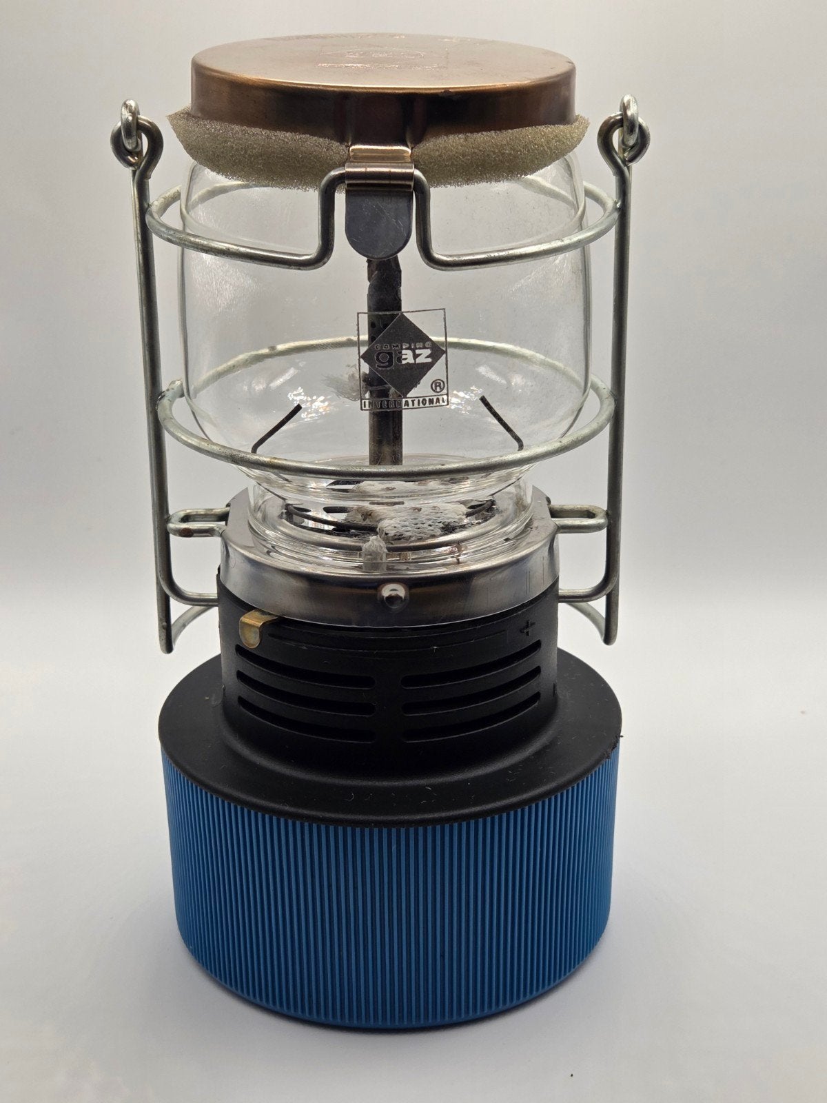 Vintage Campingaz International Lampe GT Gaslamp, Ophalen of Verzenden, Zo goed als nieuw