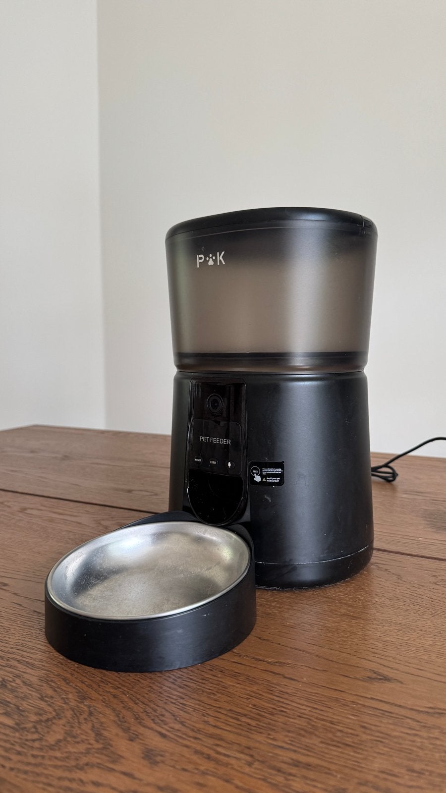 Pet feeder with camera, Ophalen of Verzenden