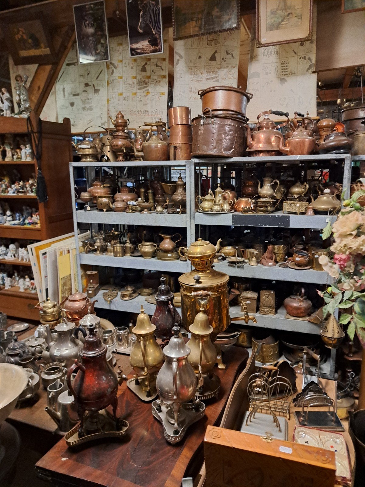 Industrieel/brocante, Ophalen