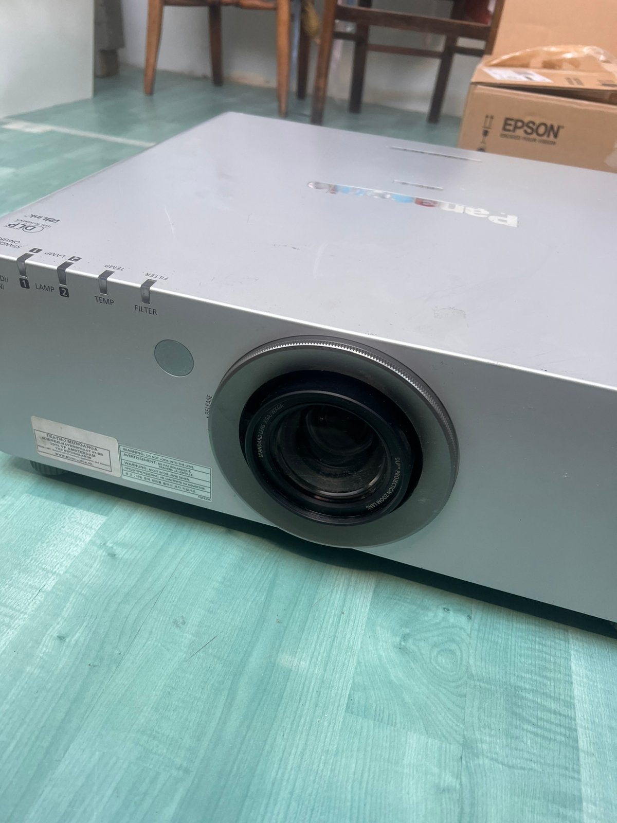 Panasonic PT-D5000 Professional DLP Projector, Ophalen, Gebruikt, Panasonic, DLP