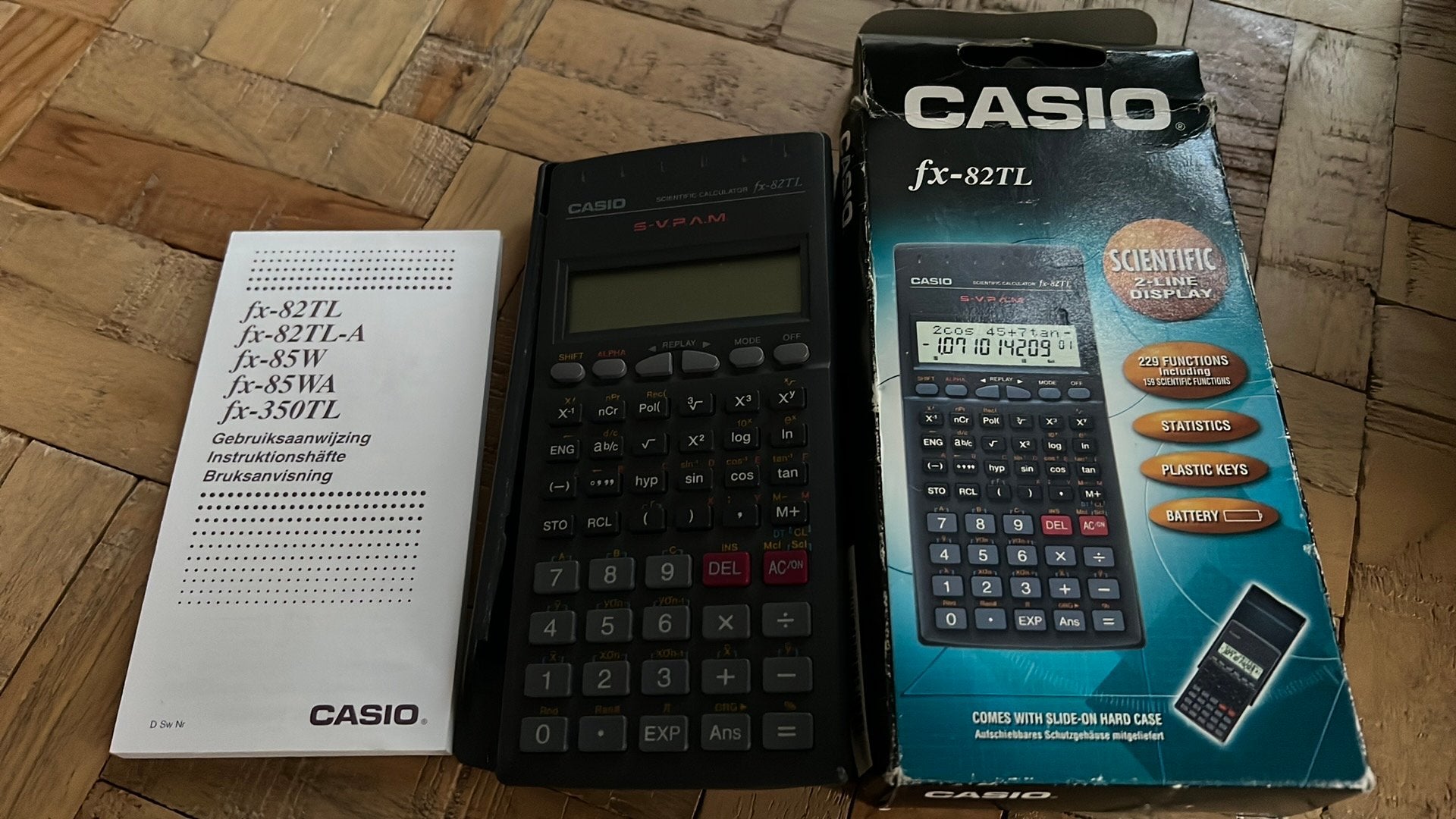 Casio rekenmachine fx-82tl, Verzenden, Zo goed als nieuw