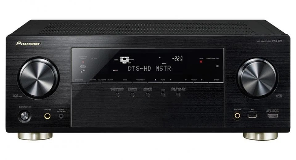 Pioneer VSX-923k AV Receiver - Krachtige 7.1 Surround Sound