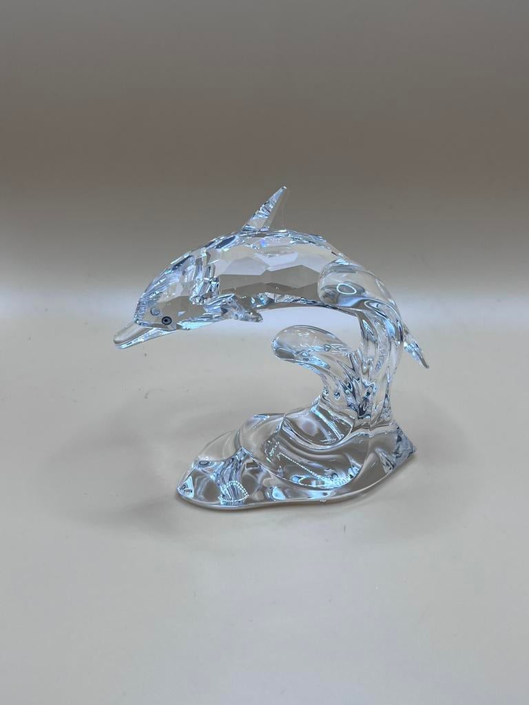 Dolfijn Swarovski, Ophalen of Verzenden, Zo goed als nieuw, Figuurtje
