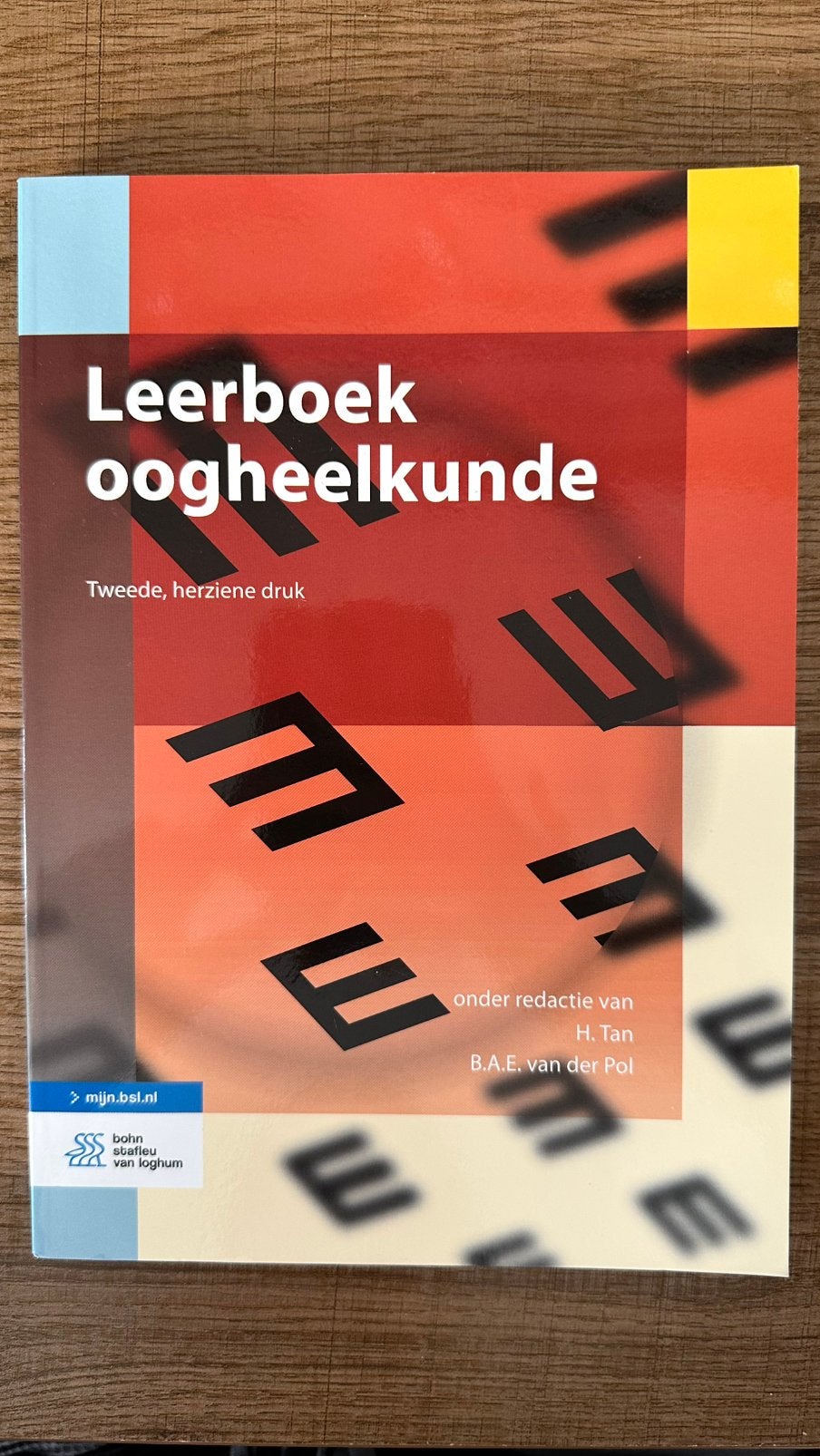 Leerboek oogheelkunde, Boeken, Ophalen of Verzenden, Beta, Zo goed als nieuw, HBO