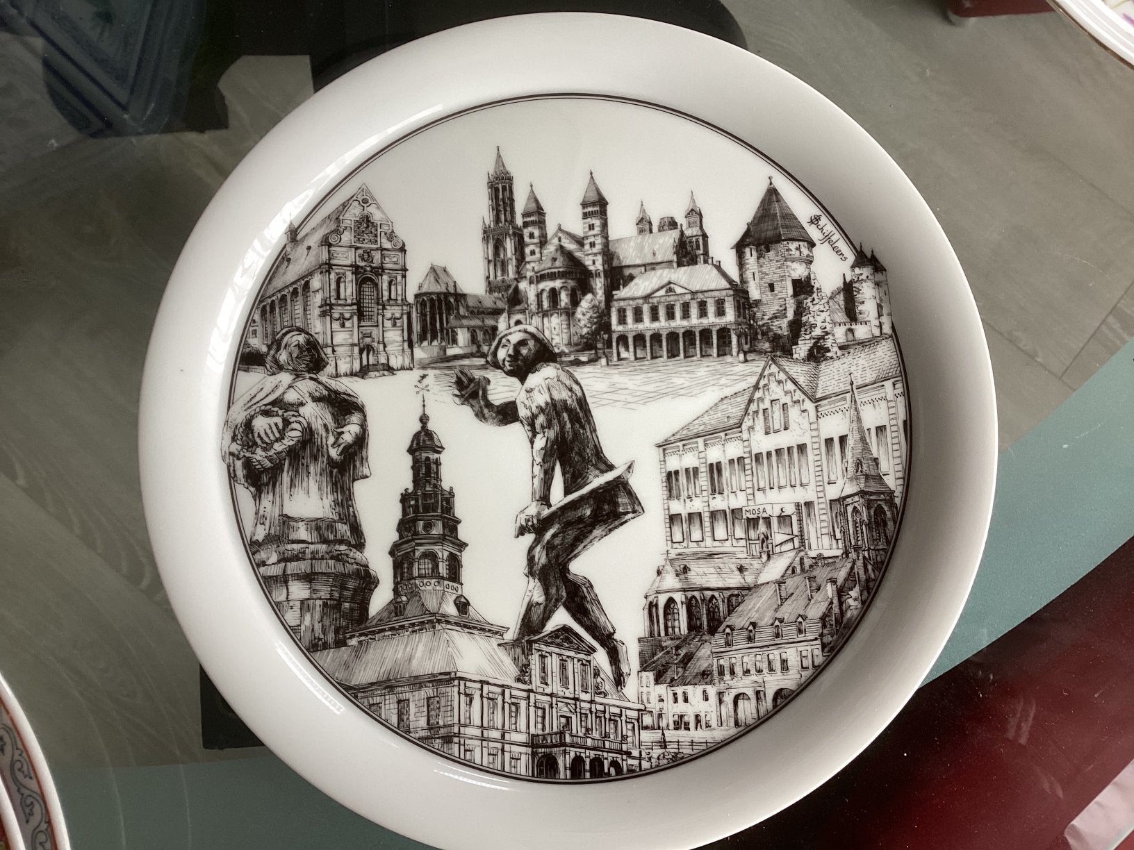 Mosa Maastricht 27.5 cm, Ophalen of Verzenden