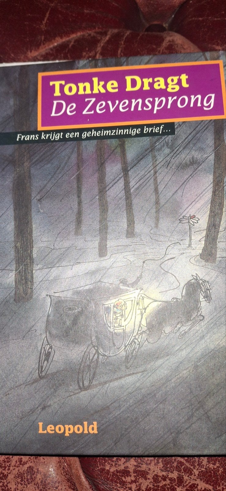 Tonke Dragt - De Zevensprong (Hardcover), Ophalen of Verzenden, Zo goed als nieuw, Tonke Dragt, Fictie