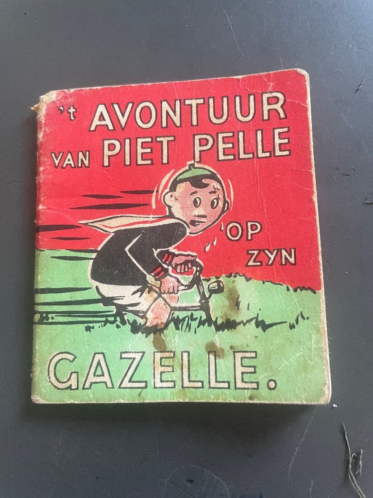 Piet Pelle Gazelle strip, Verzenden, Gebruikt, Overige typen