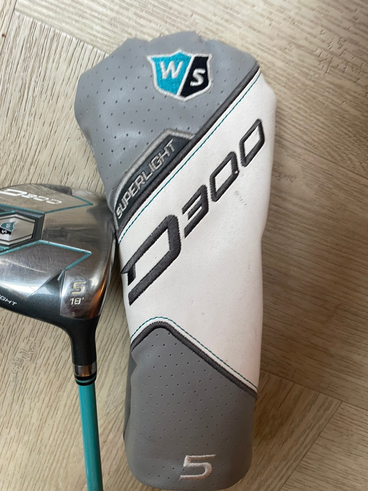 Wilson d300 superlicht houten 5, Sport en Fitness, Golf, Ophalen, Zo goed als nieuw, Club