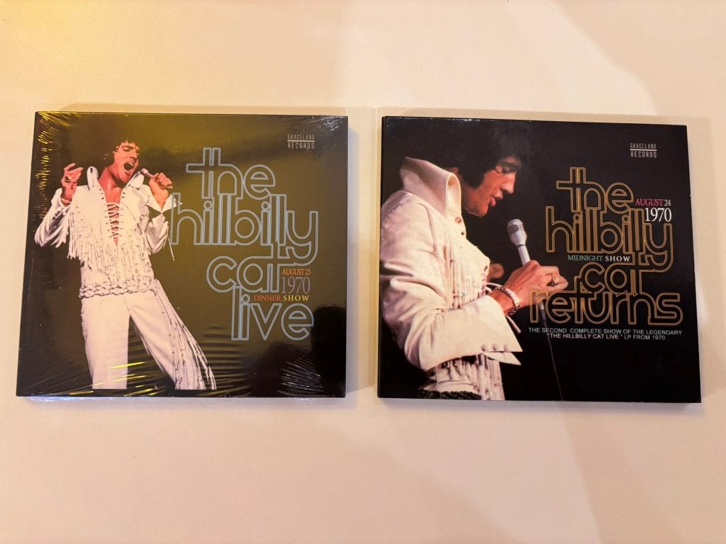 Elvis 2 CD set - The Hillbilly Cat Live + Returns, Cd's en Dvd's, Verzenden, Zo goed als nieuw, Rock-'n-roll