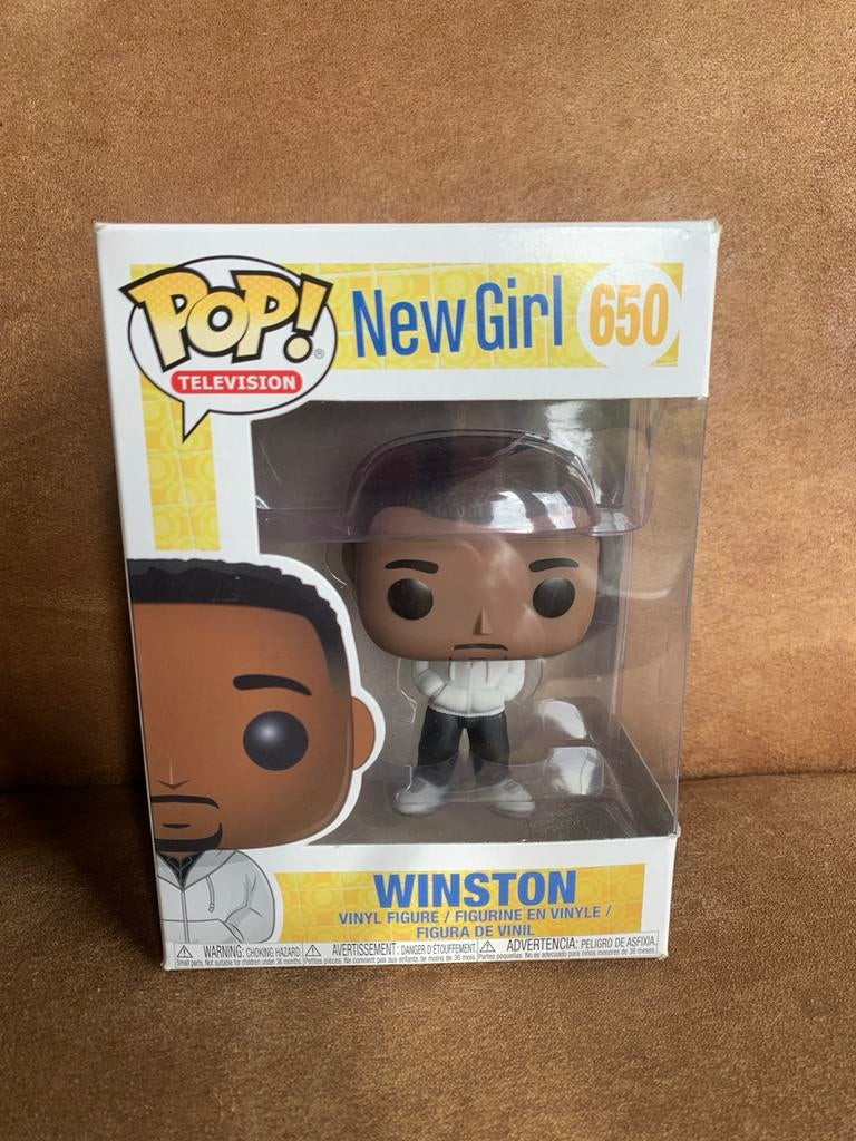 Funko Pop! New Girl Winston 650, Ophalen of Verzenden, Zo goed als nieuw