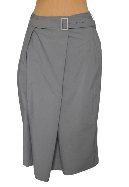 Nieuwe Pauw Amsterdam rok, overslag maxi-rok, grijs, Mt. M, Maat 38/40 (M), Verzenden, Pauw, Nieuw