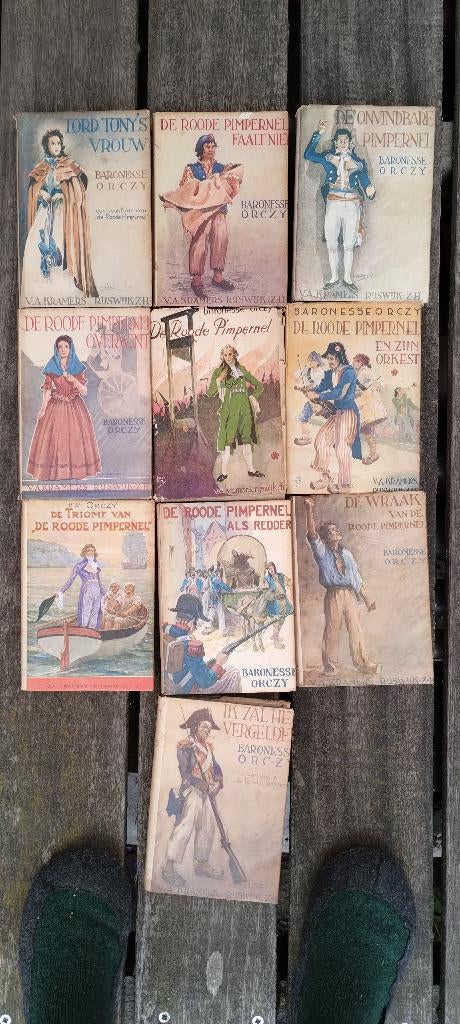 Rode pimpernel 10 delen, Ophalen of Verzenden, Gelezen, Baronesse Orczy