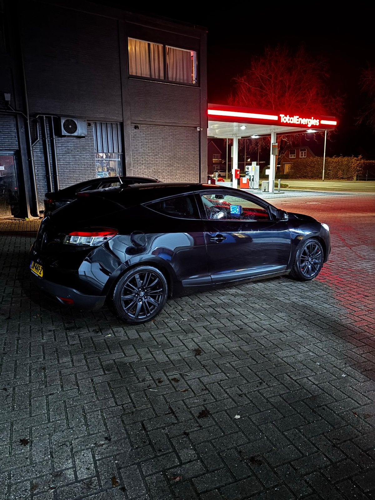 Renault Mégane TCe 130pk 2012 Zwart, Auto's, Voorwielaandrijving, 4 cilinders, 635 kg, Zwart