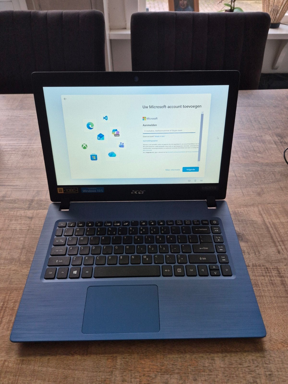 Laptop Ascer Aspire, Computers en Software, Chromebooks, Zo goed als nieuw, 14 inch, 4 GB of minder, 32 GB of minder, Ophalen