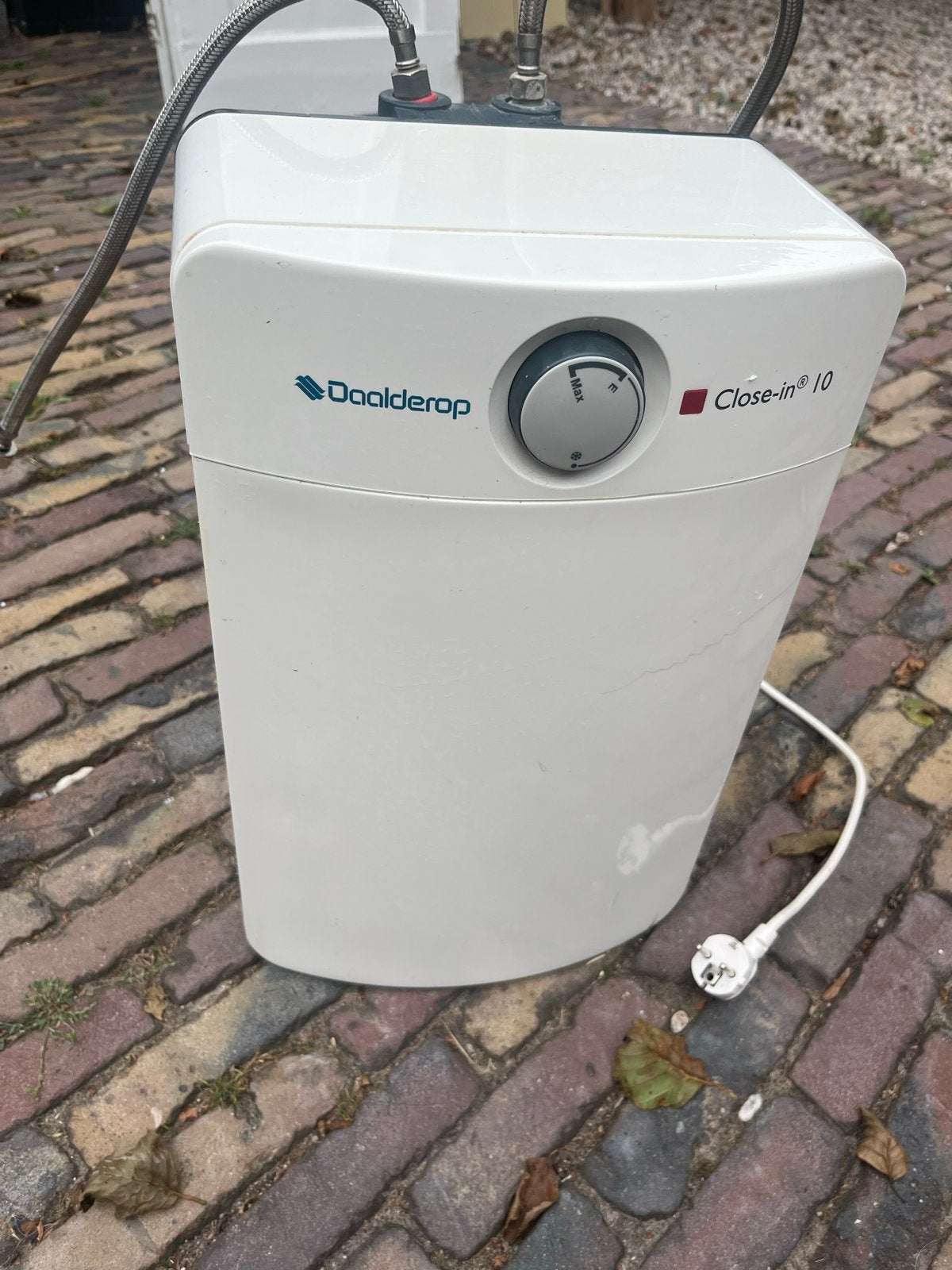 Daalderop Close-in 10 liter boiler, Doe-het-zelf en Verbouw, Geisers en Boilers, Ophalen, Gebruikt, Aardgas, Boiler
