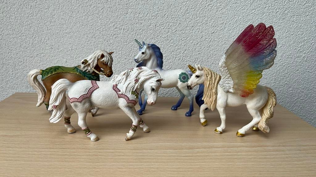 Schleich bayala unicorns en paarden, Ophalen of Verzenden, Gebruikt