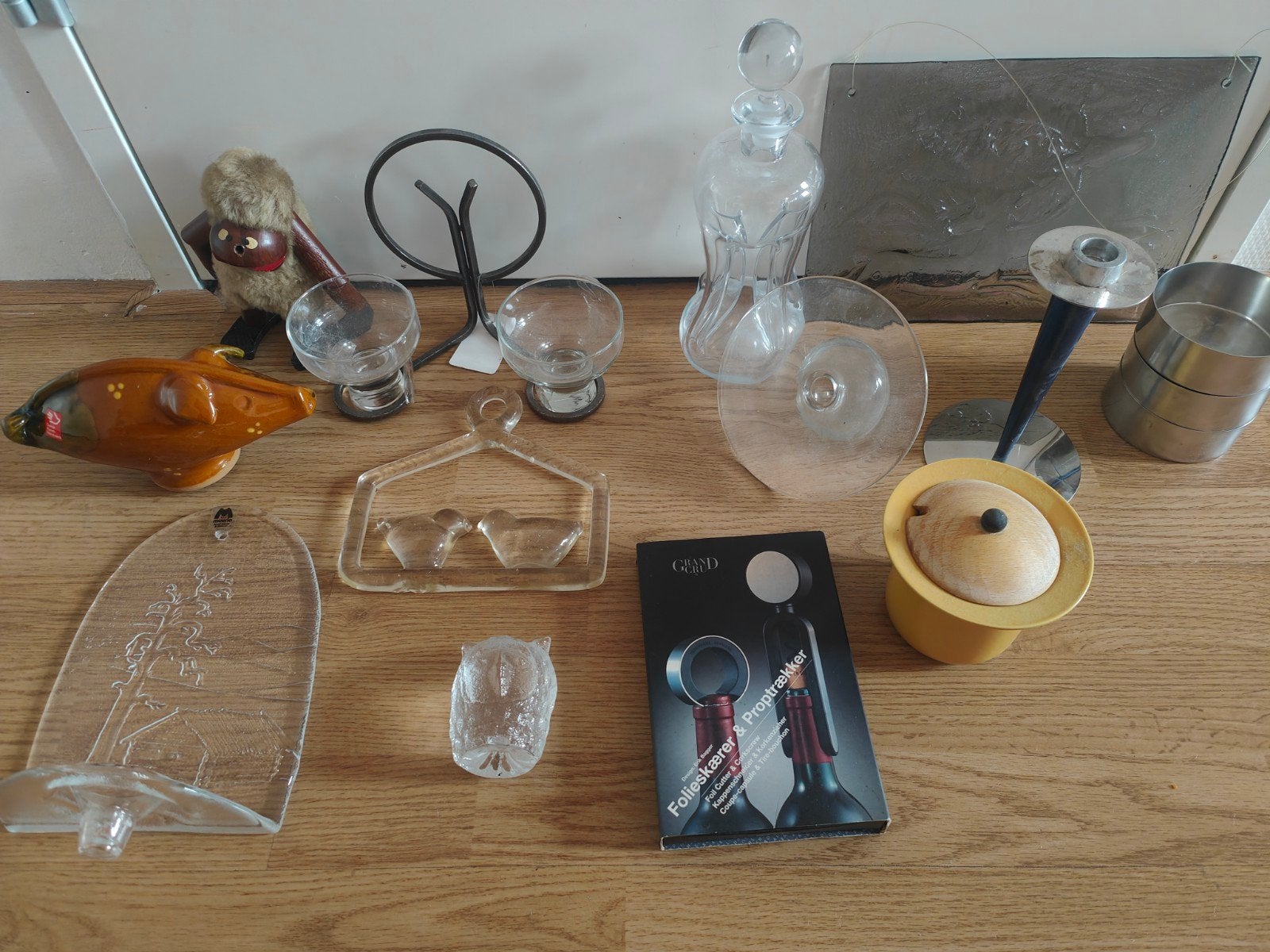 13x Vintage Scandinavisch Glas & Design, Antiek en Kunst, Ophalen