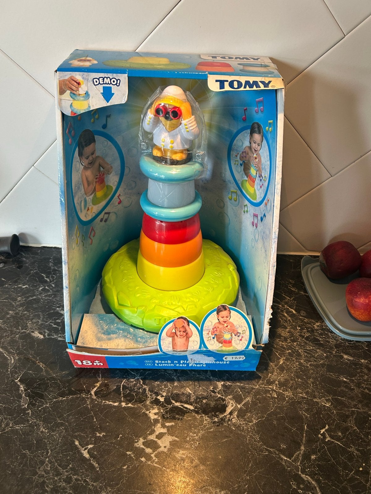Tomy Bad Speelgoed Lichtgevende Vuurtoren, Ophalen, Zo goed als nieuw, Overige typen, Met licht