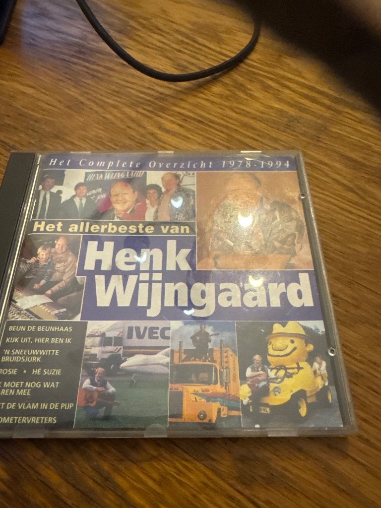Cd Henk Wijngaard Het complete overzicht 1978 -1994, Verzenden, Zo goed als nieuw, Levenslied of Smartlap, Eerste persing