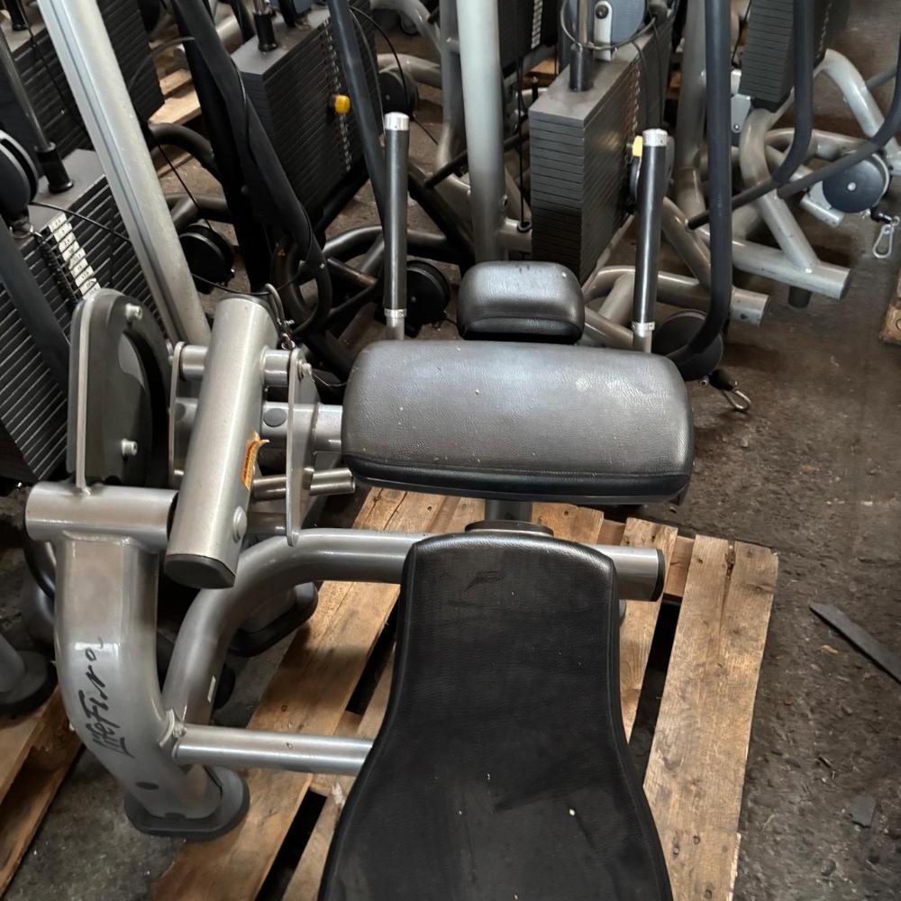 Life Fitness - Ab Crunch Bench, Sport en Fitness, Ophalen of Verzenden, Gebruikt, Benen, Fitnessbank