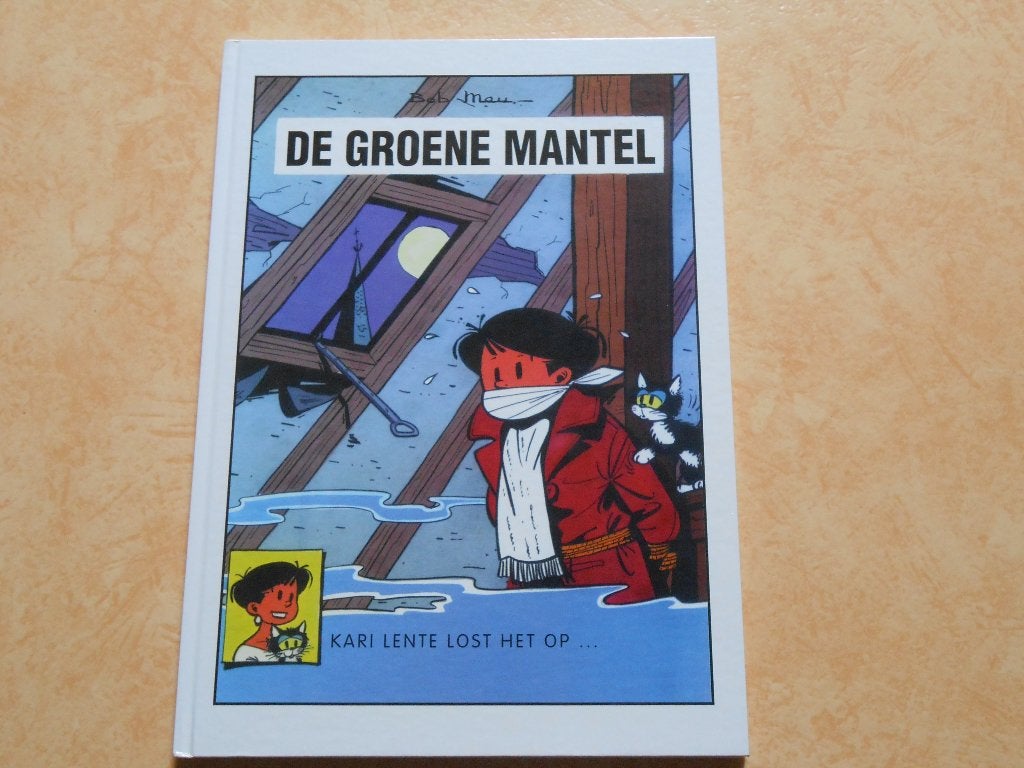 Kari Lente De groene mantel 1996 1 ste druk. HC., Ophalen, Bob Mau, Eén stripboek, Nieuw