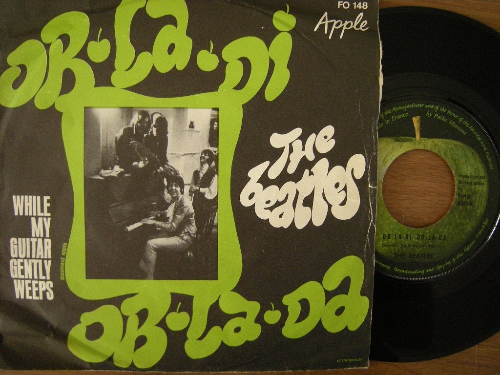 The Beatles (Ob-La-Di-Ob-La-Da), Gebruikt, 7 inch, Ophalen of Verzenden, Pop