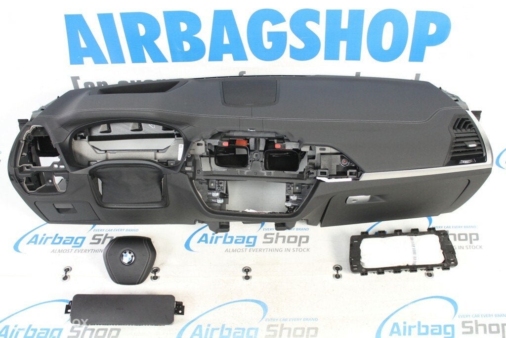 Airbag set - Dashboard wit stiksel HUD speaker BMW X4 G02, Gebruikt, Ophalen of Verzenden